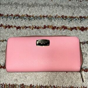 Michael Kors Blush Pink Wallet